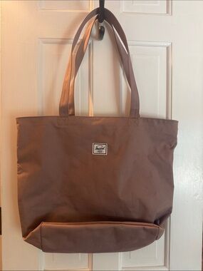 Herschel Supply Company Brown Canvas Tote Bag